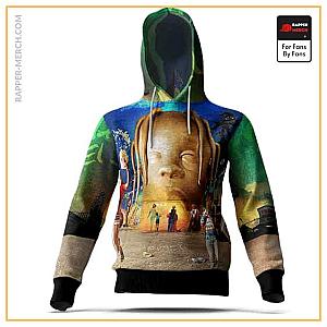 Travis Scott Hoodies - Dope Astroworld Album Design Travis Scott Pullover Hoodie RM0410