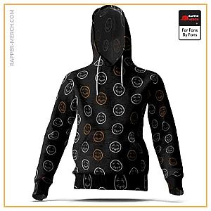 Travis Scott Hoodies - Cactus Jack Smiley Pattern Travis Scott Graphic Hoodie RM0410