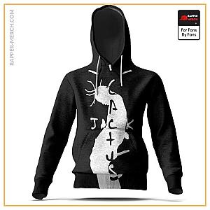 Travis Scott Hoodies - Travis Scott Silhouette Cactus Jack Dope Black Hoodie RM0410