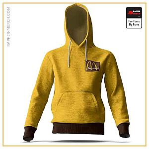 Travis Scott Hoodies - Cool Cactus Jack X McDonald's Travis Scott Yellow Hoodie RM0410