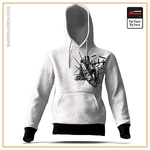 Travis Scott Hoodies - Unique Travis Scott Cartoon Illustration La Flame Hoodie RM0410