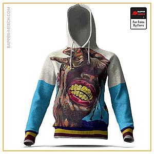 Travis Scott Hoodies - Graffiti Painting Smiling Travis Scott Dope Pullover Hoodie RM0410