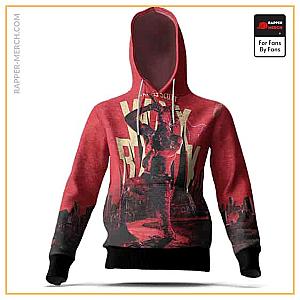 Travis Scott Hoodies - Travis Scott Way Back Get Slower Amazing Red Hoodie RM0410