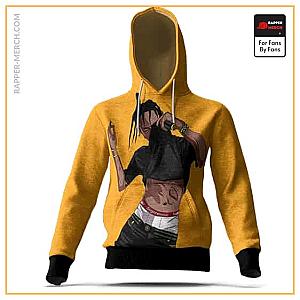 Travis Scott Hoodies - Hypebeast Travis Scott Lifestyle Yellow Pullover Hoodie RM0410