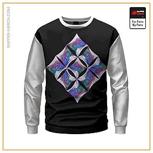 Travis Scott Sweatshirts - Hip-Hop Rapper Travis Scott Vibrant Diamond Logo Sweatshirt RM0410