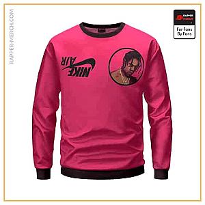 Travis Scott Sweatshirts - Cactus Jack Nike Air Reversed Logo Design Cool Sweatshirt RM0410