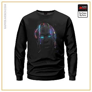 Travis Scott Sweatshirts - Vibrant Neon Lights Travis Scott Awesome Sweatshirt RM0410