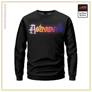 Travis Scott Sweatshirts - Minimalist Astroworld Rainbow Travis Scott Stylish Sweatshirt RM0410