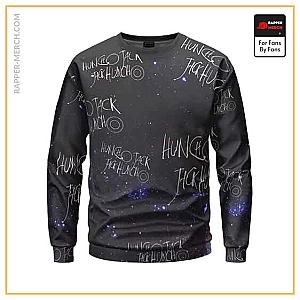 Travis Scott Sweatshirts - Huncho Jack Travis And Quavo Album Galaxy Art Sweater RM0410