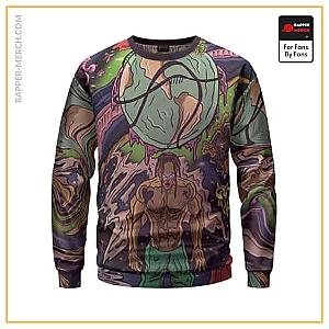 Travis Scott Sweatshirts - Epic Travis Scott Astroworld Sicko Mode Artwork Sweatshirt RM0410