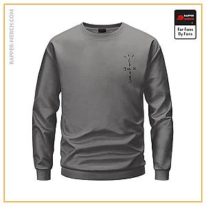 Travis Scott Sweatshirts - Travis Scott Astronomical Fortnite World Tour Gray Sweater RM0410