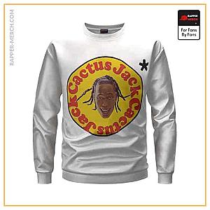 Travis Scott Sweatshirts - Travis Scott Cactus Jack McDonald's Logo Crewneck Sweatshirt RM0410