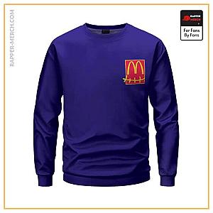 Travis Scott Sweatshirts - Travis Scott X McDonald's Collab Action Figure Art Sweater RM0410