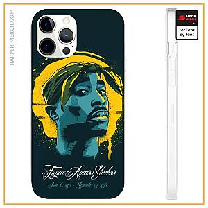 Tupac Shakur Cases - Hip-Hop Rapper Tupac Shakur Tribute Poster iPhone 12 Case RM0310