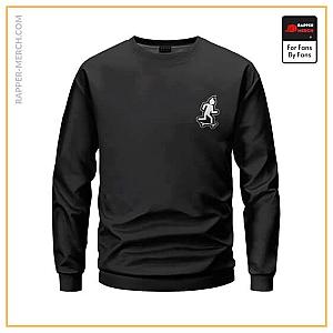 Travis Scott Sweatshirts - Travis Scott No Loitering Minimalist Logo Black Sweatshirt RM0410