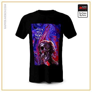 Travis Scott T-shirts - Wish You Were Here Travis Scott Skull T-Shirt RM0410