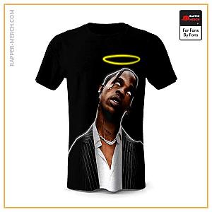 Travis Scott T-shirts - Cactus Jack Travis Scott Angel Halo T-Shirt RM0410