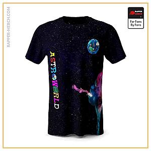 Travis Scott T-shirts - Travis Scott Celestial Smoke Astroworld Shirt RM0410