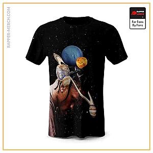 Travis Scott T-shirts - Awesome Travis Scott Planets Artwork T-Shirt RM0410