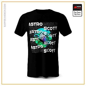 Travis Scott T-shirts - Astroworld Travis Scott Dope Pattern T-Shirt RM0410