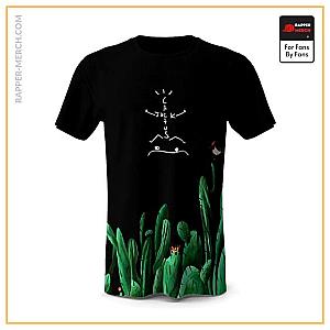 Travis Scott T-shirts - Cactus &amp; Woodpecker Art Travis Scott T-Shirt RM0410