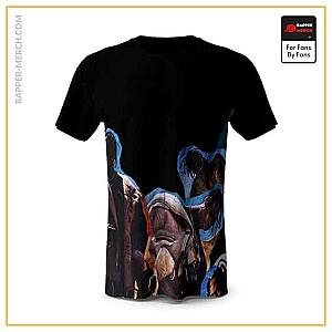 Travis Scott T-shirts - Awesome Travis Scott Cut Out Collage T-Shirt RM0410