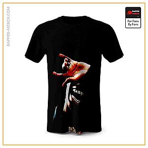 Travis Scott T-shirts - Iconic Pose Travis Scott Silhouette Black Shirt RM0410