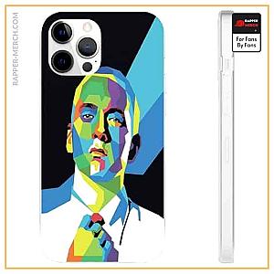 Eminem Cases - Multicolor Abstract Art Eminem iPhone 12 Fitted Case RM0310