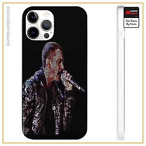 Eminem Cases - Awesome Typography Portrait Eminem iPhone 12 Fitted Case RM0310