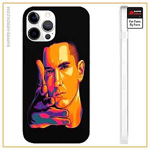 Eminem Cases - Vibrant Orange Eminem Open Hand iPhone 12 Fitted Case RM0310