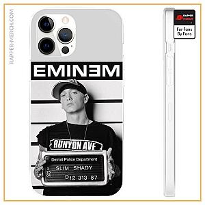 Eminem Cases - Detroit Police Department Slim Shady Eminem iPhone 12 Case RM0310