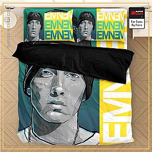 Eminem Bedding Sets - Slim Shady 08 Signature Beanie Vibrant Eminem Bedding Set RM0310