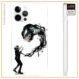 Eminem Cases - Dope Eminem And Venom White iPhone 12 Fitted Cover RM0310