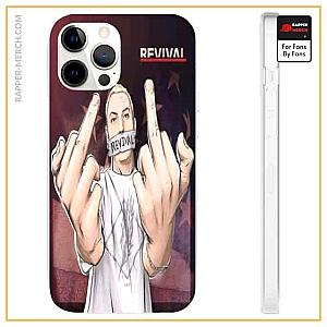 Eminem Cases - Revival Album Double Middle Finger Eminem iPhone 12 Case RM0310