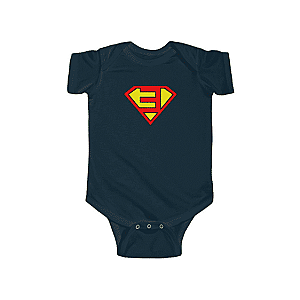 Eminem Baby Onesies - American Rapper Eminem Superman Logo Dope Newborn Onesie RM0310