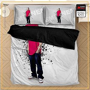 Eminem Bedding Sets - Famous Rapper Marshall Mathers Light Gray Bedding Set RM0310