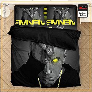 Eminem Bedding Sets - Epic Eminem Devil Horns And Angel's Halo Bedclothes RM0310