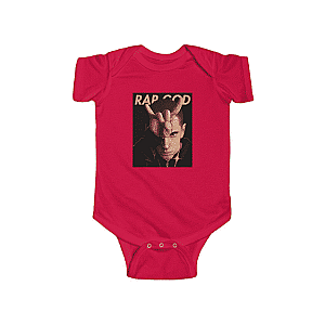 Eminem Baby Onesies - Marshall Mathers Eminem Rap God Devil Sign Baby Onesie RM0310