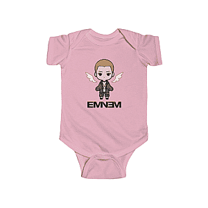 Eminem Baby Onesies - Slim Shady Angel Eminem Cute Chibi Art Adorable Infant Romper RM0310