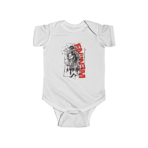 Eminem Baby Onesies - Rapper From Detroit Eminem Singing Dope Artwork Baby Clothes RM0310