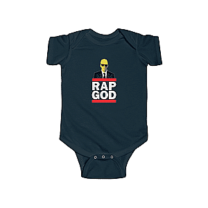 Eminem Baby Onesies - Rapper Eminem Cartoon Art Rap God Awesome Infant Bodysuit RM0310