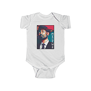 Eminem Baby Onesies - Gentleman Suit Eminem Colorful Portrait Infant Bodysuit RM0310