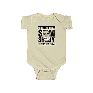 Eminem Baby Onesies - Will The Real Slim Shady Please Stand Up Eminem Baby Clothes RM0310