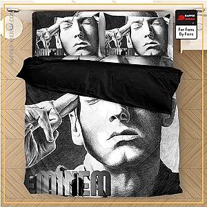 Eminem Bedding Sets - Mind Focus Charcoal Image Minimalist Eminem Bedclothes RM0310