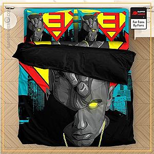 Eminem Bedding Sets - Devil Horns And Halo Eminem Superman Logo Bedclothes RM0310