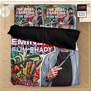 Eminem Bedding Sets - The Real Slim Shady Graffiti Art Eminem Bedclothes RM0310