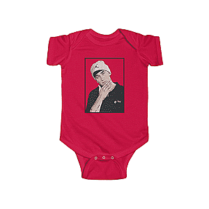 Eminem Baby Onesies - American Rapper Marshall Mathers Eminem Amazing Baby Onesie RM0310