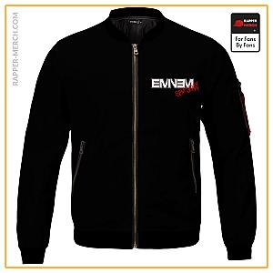 Eminem Jackets - American Rapper Eminem Head My Name Is Dope Bomber Jacket RM0310