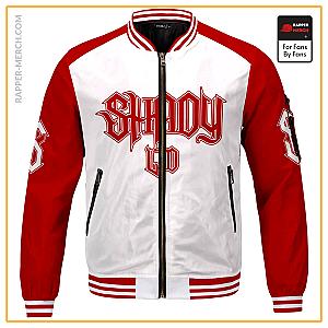 Eminem Jackets - Slim Shady LTD Icon Logo Stylish Eminem Varsity Jacket RM0310