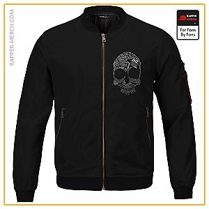 Eminem Jackets - Eminem Popular Songs Skull Artwork Badass Bomber Jacket RM0310